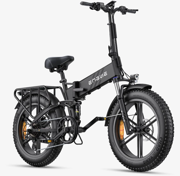 Dviratis 20" elektrinis Engwe Engine PRO 2.0 juodas