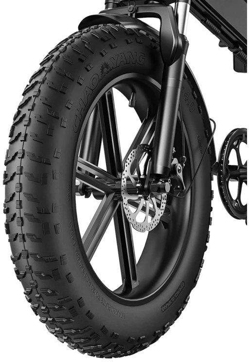 Dviratis 20" elektrinis Engwe EP-2 PRO juodas (Nemokamas pristatymas)