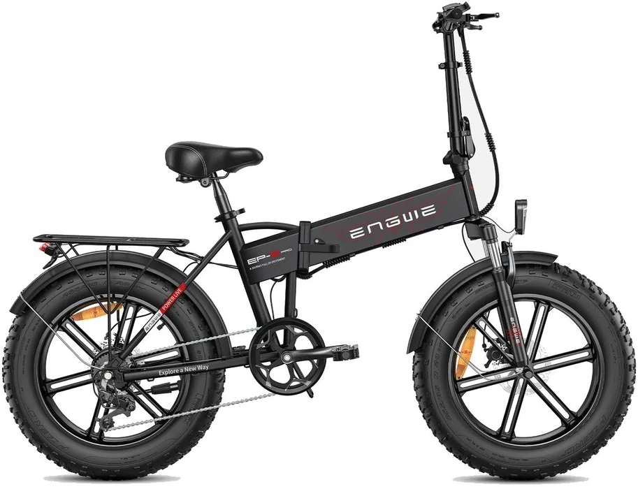 Dviratis 20" elektrinis Engwe EP-2 PRO juodas (Nemokamas pristatymas)