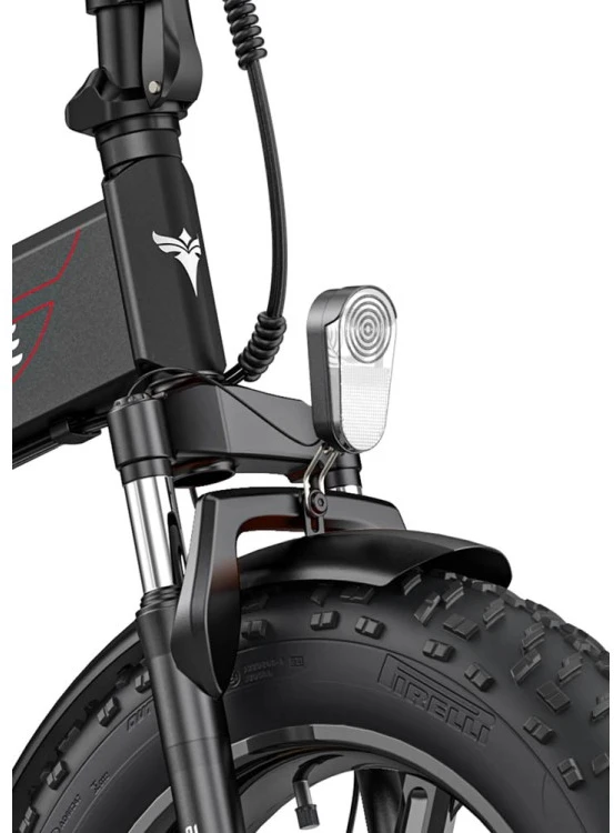 Dviratis 20" elektrinis Engwe EP-2 PRO pilkas (Nemokamas pristatymas)