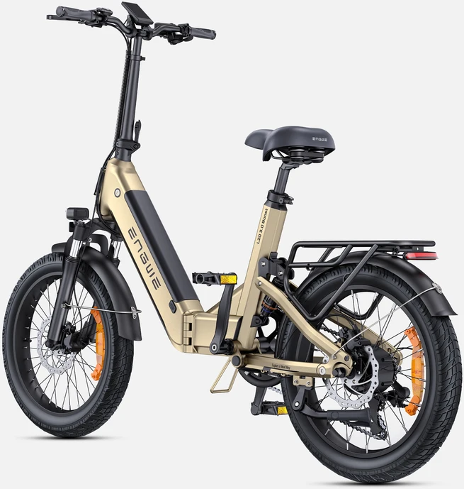 Dviratis 20" elektrinis Engwe L20 3.0 BOOST šampaninis