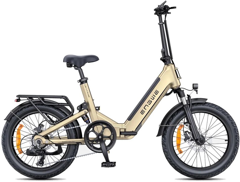 Dviratis 20" elektrinis Engwe L20 3.0 BOOST šampaninis