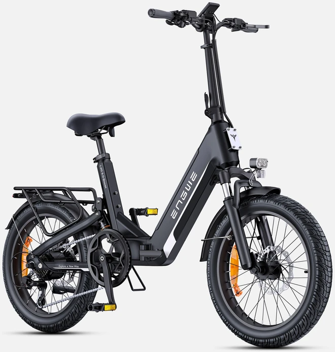 Dviratis 20" elektrinis Engwe L20 3.0 BOOST juodas