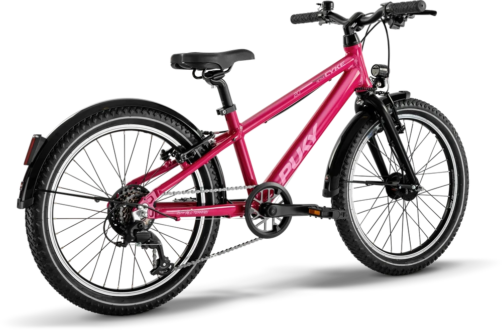 Dviratis PUKY Cyke 20-7 Alu Active berry/juodas
