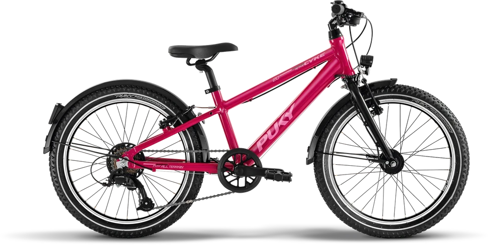 Dviratis PUKY Cyke 20-7 Alu Active berry/juodas