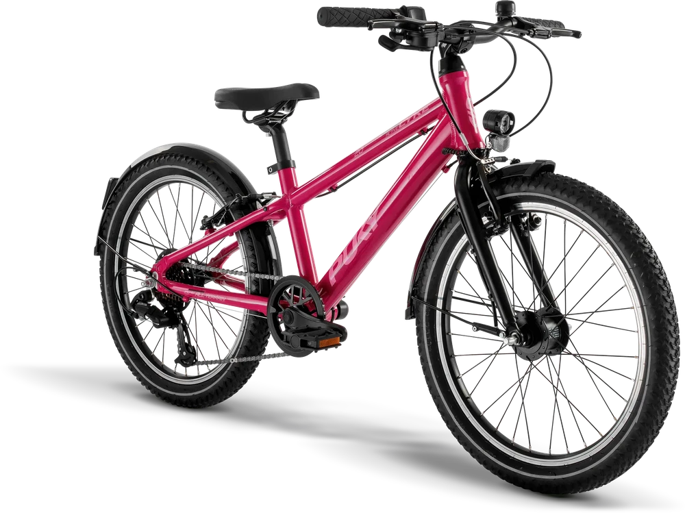 Dviratis PUKY Cyke 20-7 Alu Active berry/juodas