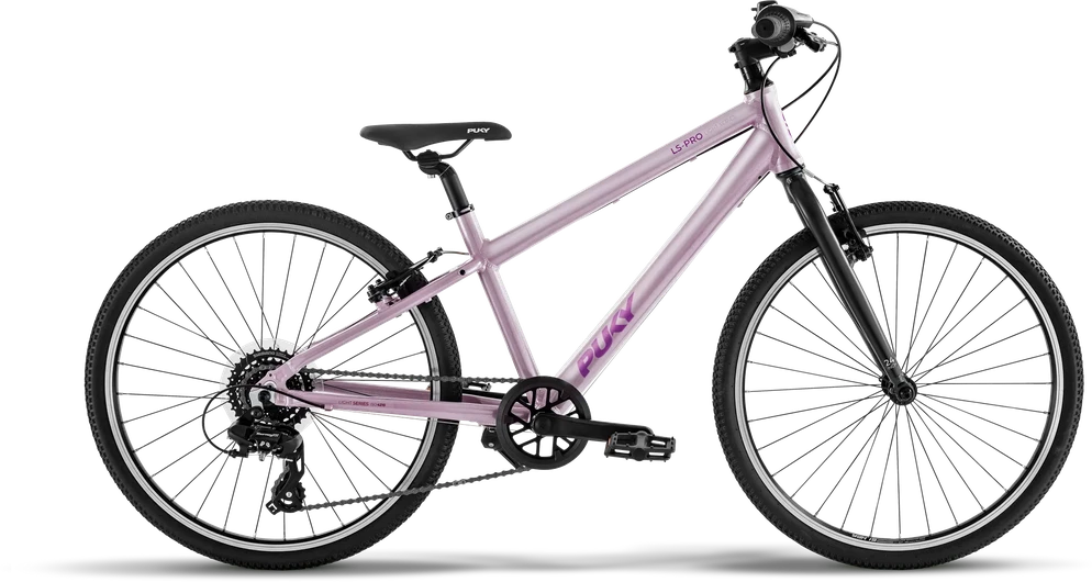 Dviratis PUKY LS-PRO 24-8 Alu pearl pink/anthracite