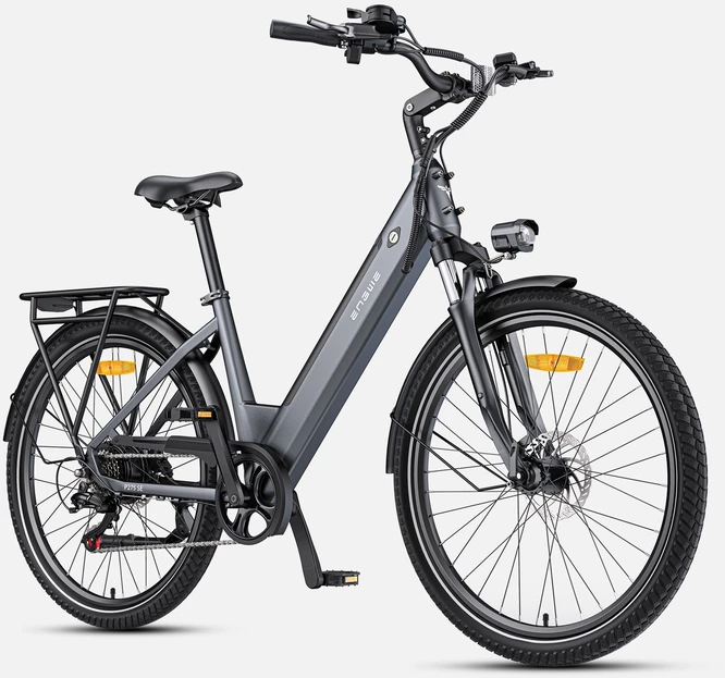 Dviratis 27,5 elektrinis Engwe P275SE 200Wh pilkas