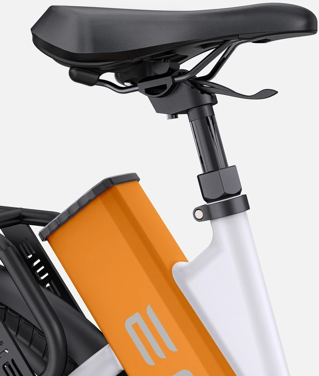 Dviratis 27,5" elektrinis Engwe P275 ST balta/oranžinė