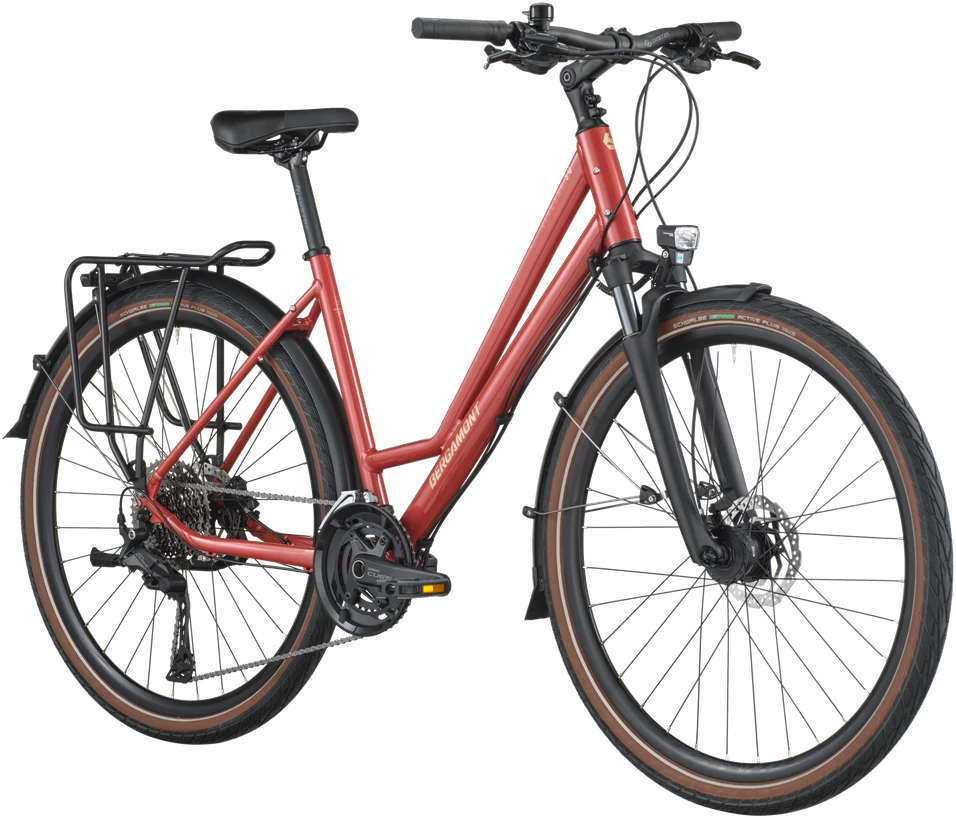 Dviratis 28 BERGAMONT VITESS 30 AMSTERDAM red bergamont