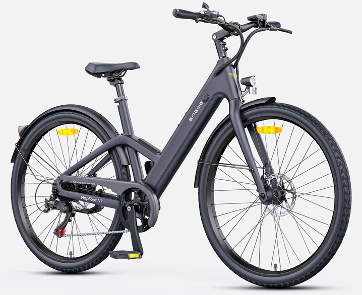 Dviratis 28" elektrinis Engwe N1 AIR ST mot. karboninis juodas