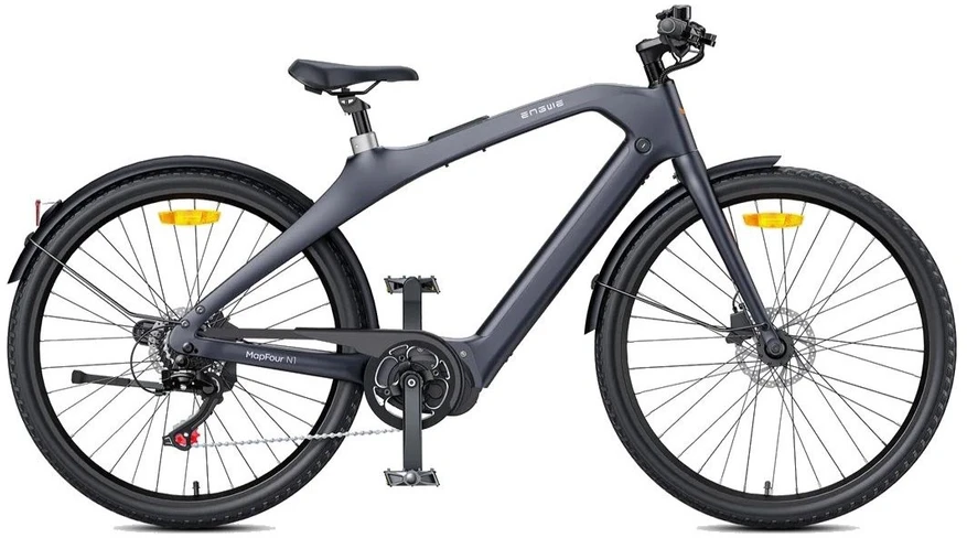 Dviratis 28" elektrinis Engwe N1 PRO vyr. karboninis juodas
