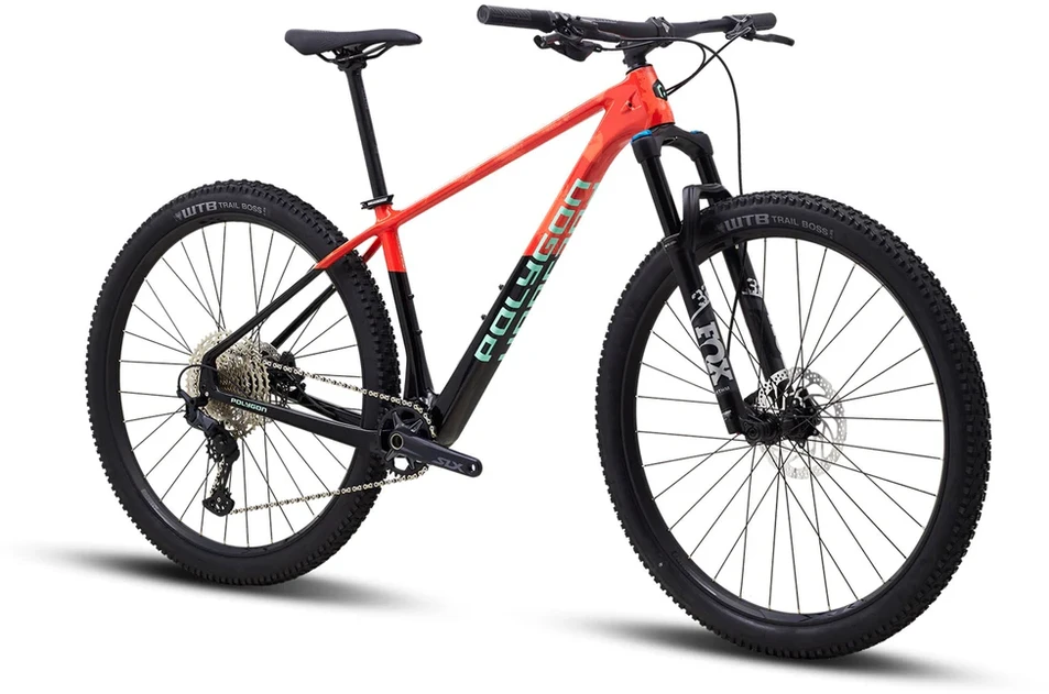 Dviratis 29" POLYGON SYNCLINE C5 Raudona/juoda