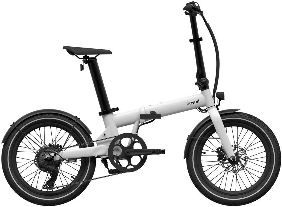 Evolt Dviratis 20" elektrinis Eovolt Afternoon baltas