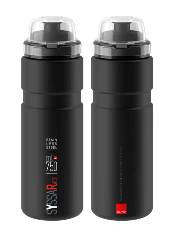 Gertuvė ELITE Syssa Race // 750 ml, su dangteliu, nerūdijančio plieno (rožinė)