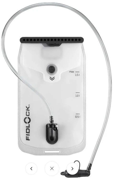 Gertuvė Hidropakas Fidlock 2.5L V1, MILKY skaidrus