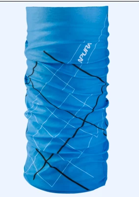 Kaklo skarelė Apura Multifunktionstuch Logo mėlyna 1 size