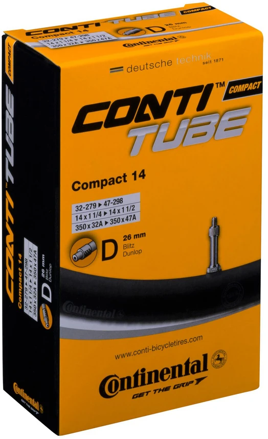 Kamera 14" Continental valve Dunlop 32/47-279/298