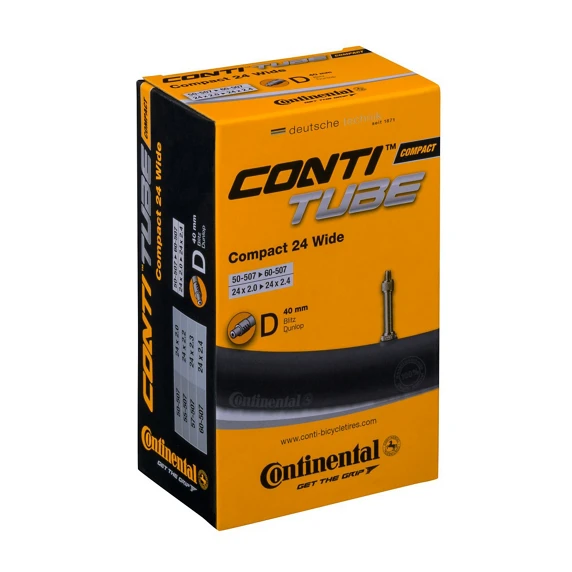 24 colių „Continental“ plataus profilio 24 colių „D40 RE 50-507->60-507 Dunlop 40 mm kamera