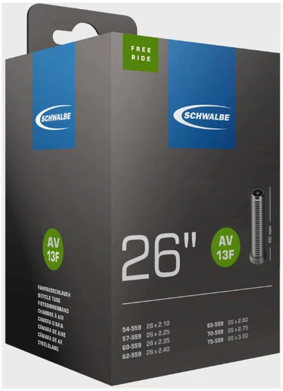 Kamera 26" Schwalbe 13F- Schrader e-light 54-75-559