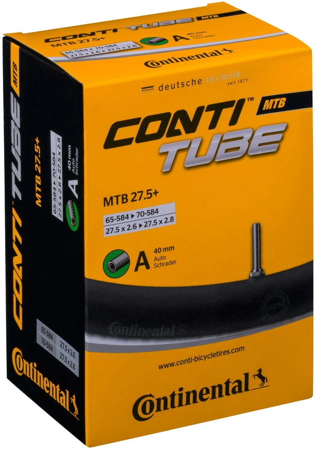 Kamera 27.5"+ Continental MTB A40 (65/70-584)