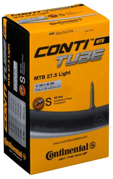 27,5" CONTINENTAL 27,5 MTB dviračio kamera, šviesa 47/60-584