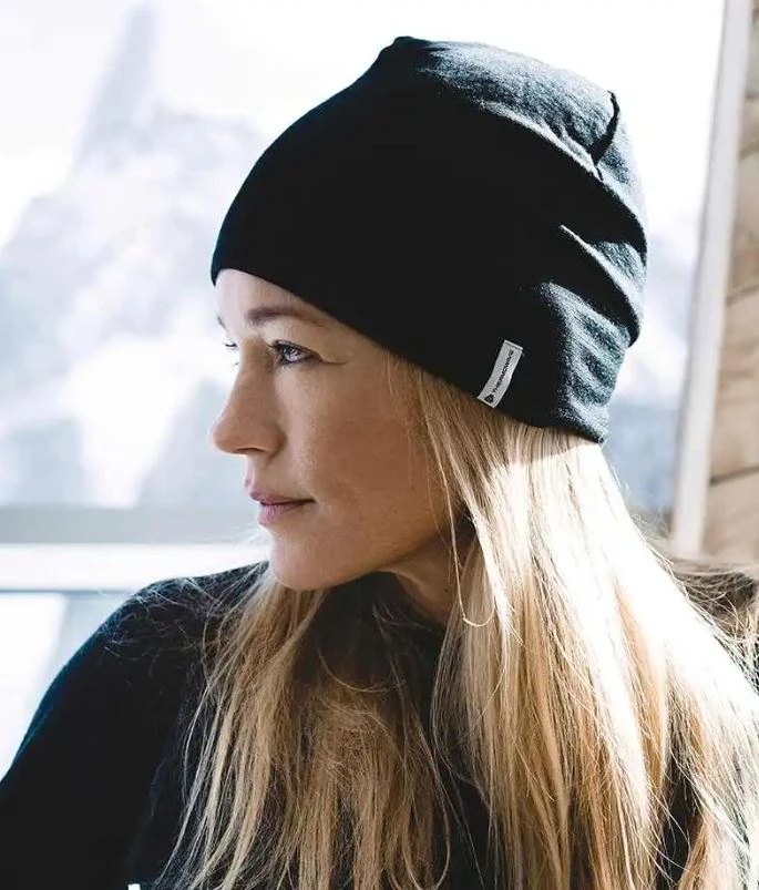 Kepurė Thermowave Merino unisex juoda