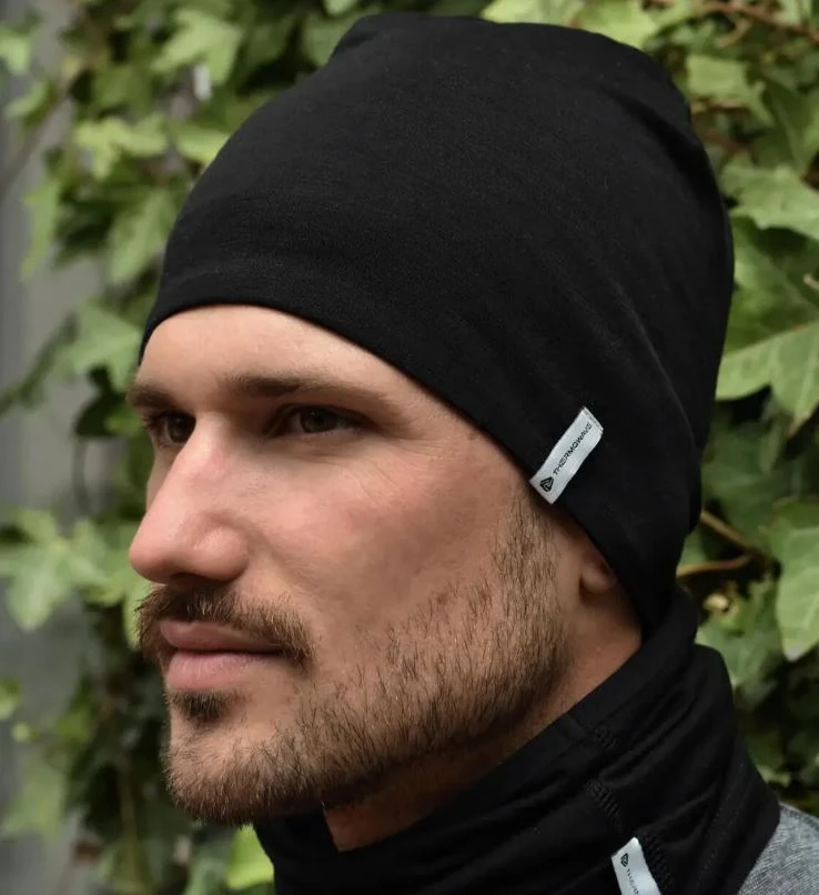Kepurė Thermowave Merino unisex juoda