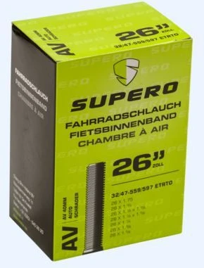 Kita Kamera 26" Supero Ventil: Schrader / AV 40/62 - 559