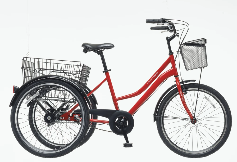 Kita Triratis Bissan Bike PORTER 24 raudonas