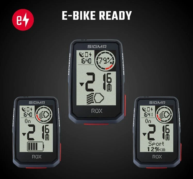 Sigma ROX 2.0 GPS dviračio kompiuteris, Baltas