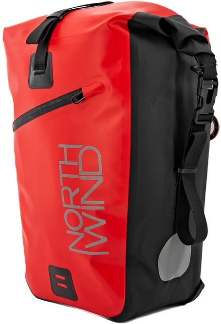 Krepšys ant bagažinės Northwind Dive 4.0 raudonas