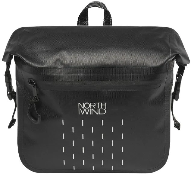 Krepšys ant vairo Northwind Barrier 2.0 juodas