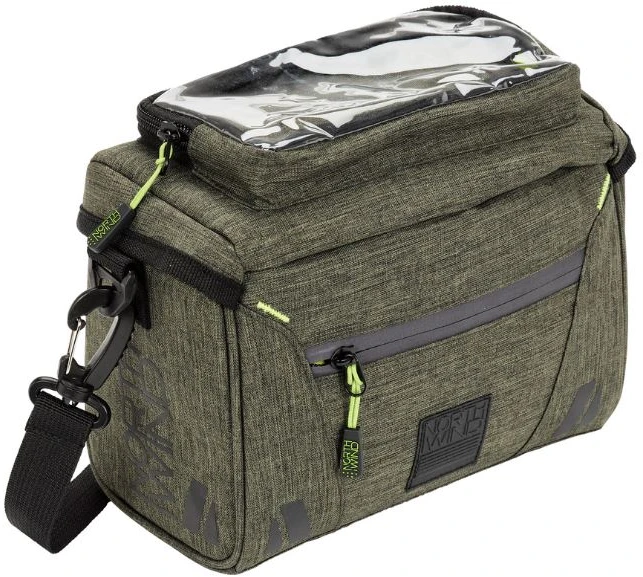 Krepšys ant vairo Northwind Pure žalsvas 3,8L