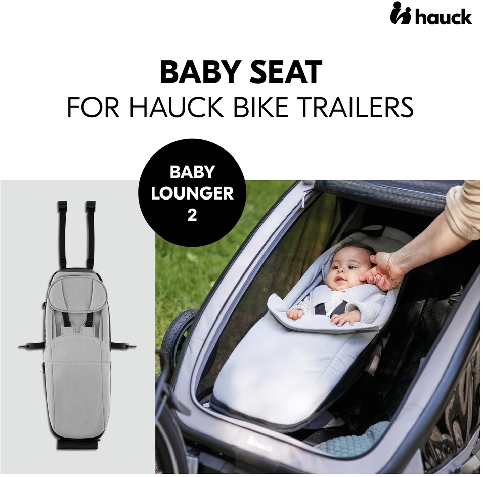 Kūdikio sėdynė dviračių priekaboms Hauck Lounger 2