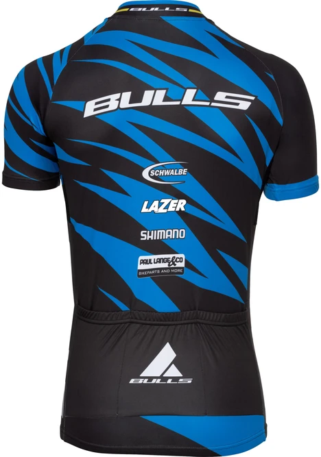 Marškinėliai vyr. trumpom rankovėm Bulls Team 2021 mėlyni
