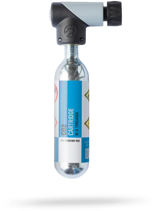 Pompa PRO Micro CO2 Inflator, sidabrinė/juoda