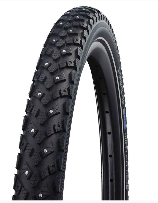 Dviratis 26" Schwalbe Winter HS 396 Active Wired 47-559 / 26x1.75 Juodas-Reflex