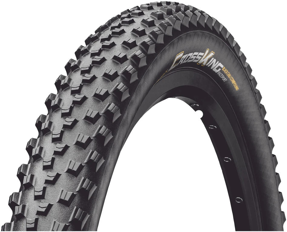 Padanga 27.5" Continental Cross King II Tire 27.5x2.0 Juodas Fold
