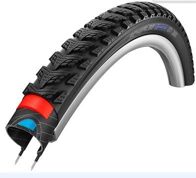 Padanga 28" Schwalbe Marathon GT 365 HS 475, Perf. Wired 40-622 Juodas-Reflex