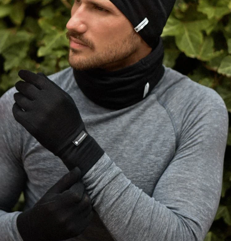 Pištinės Thermowave Merino unisex juodos