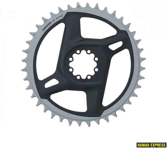 Priekinis dantratis SRAM Road Raudona/Force X-Sync Direct-Mount 12-speed 46T pilkas
