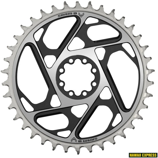 Priekinė žvaigždė SRAM T-TYPE 38T Direct Mount 3mm Offset Eagle (including 8 bolts) Juodas - XXSL D1