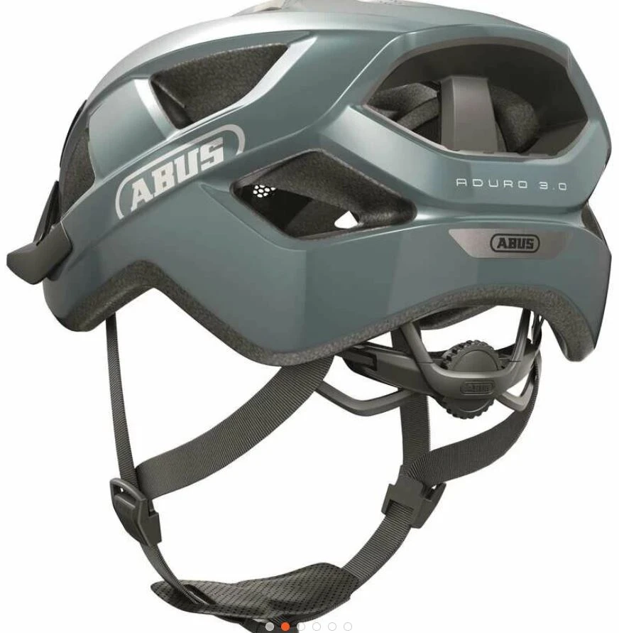 Šalmas Abus Aduro 3.0 glacier mėlynas