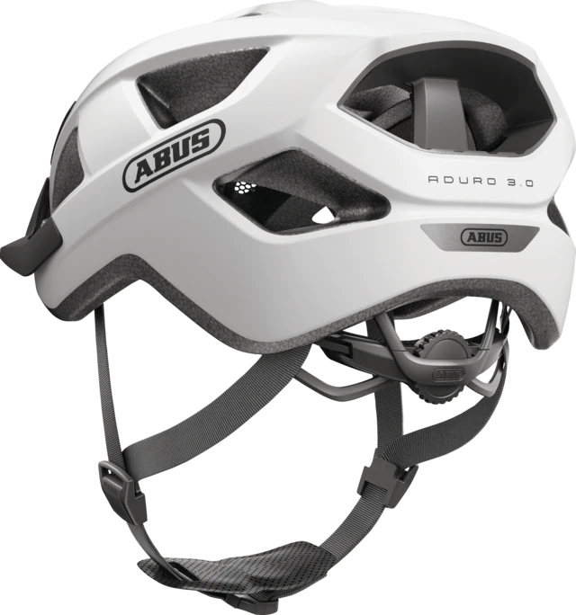 Šalmas Abus Aduro 3.0 polar baltas
