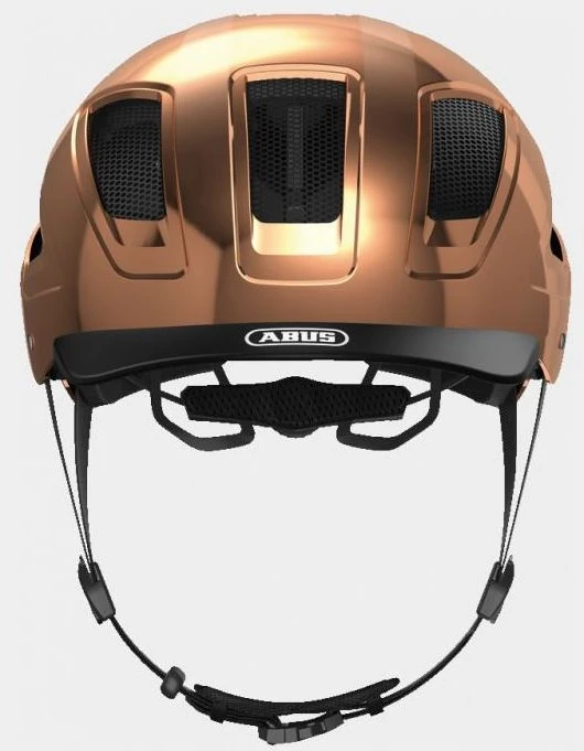 Šalmas Abus Hyban 2.0 chrome rosé