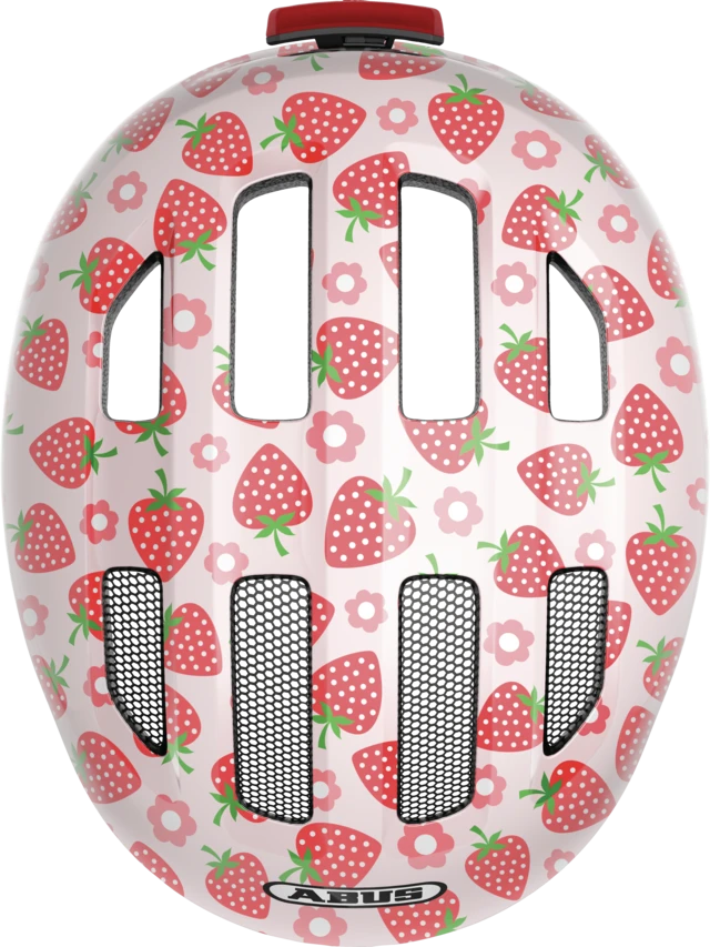 Šalmas Abus Smiley 3.0 LED rose strawberry