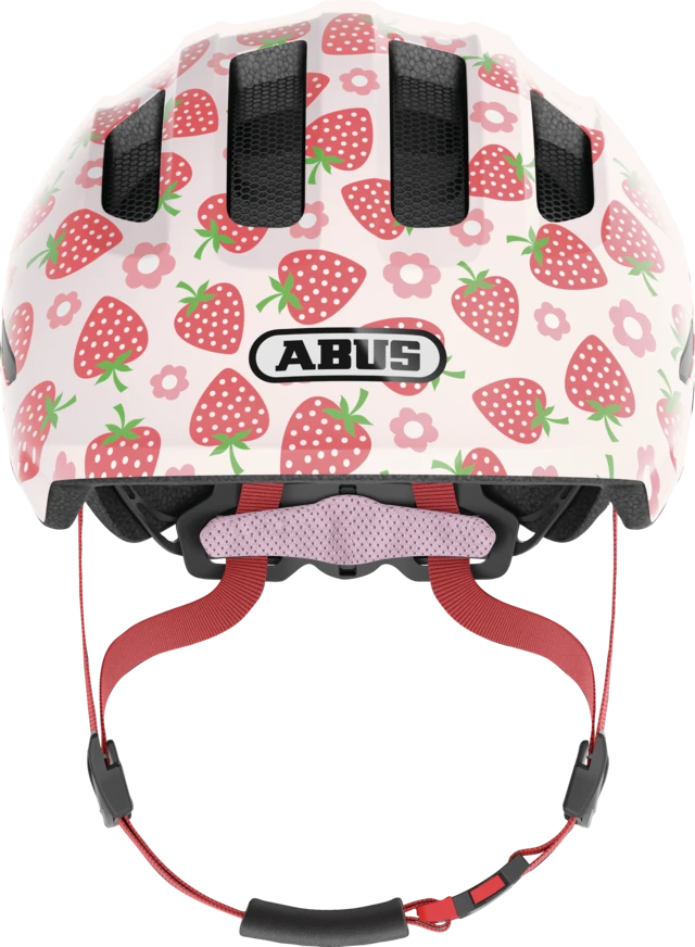 Šalmas Abus Smiley 3.0 LED rose strawberry