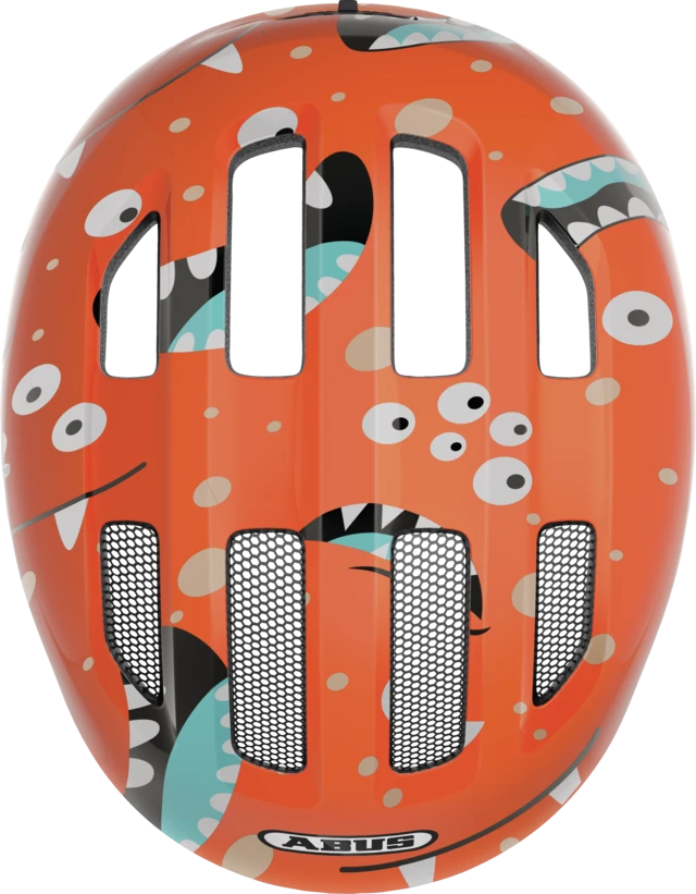 Šalmas Abus Smiley 3.0 oranžinis monster