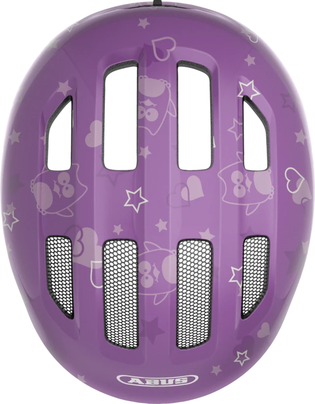 Šalmas Abus Smiley 3.0 violetinė star